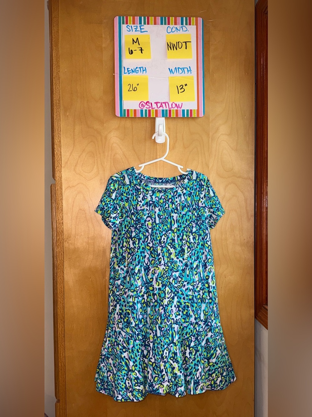 Lilly Pulitzer Knit It’s a Stretch “Giraffe print” Dress